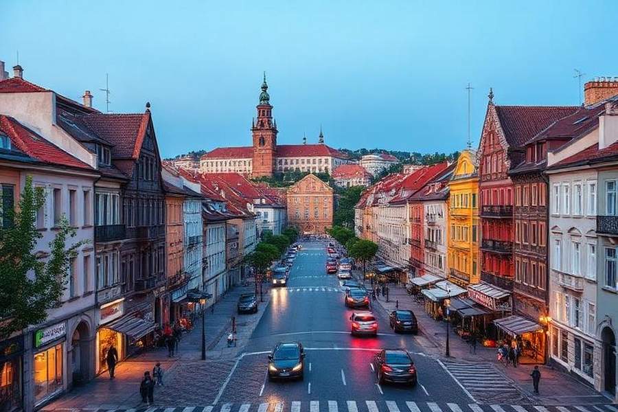Podul Carol și centrul vechi din Praga, destinație ieftină de vizitat în Europa
