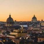 Roma văzut la apus, simbol al orașului etern