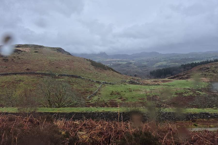 trenul Mountain Spirit (Ysbryd y Mynydd în galeză) la Porthmadog