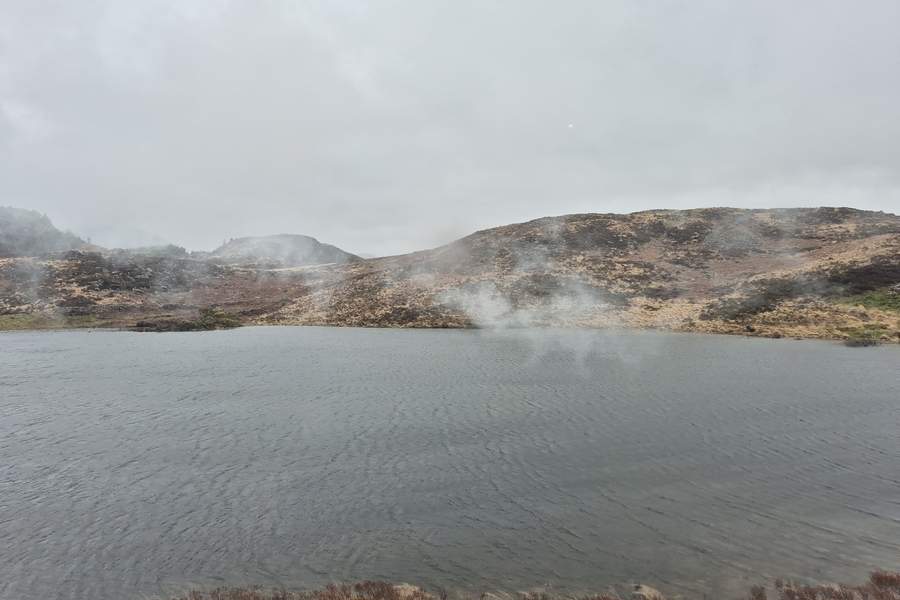 trenul Mountain Spirit (Ysbryd y Mynydd în galeză) la Porthmadog
